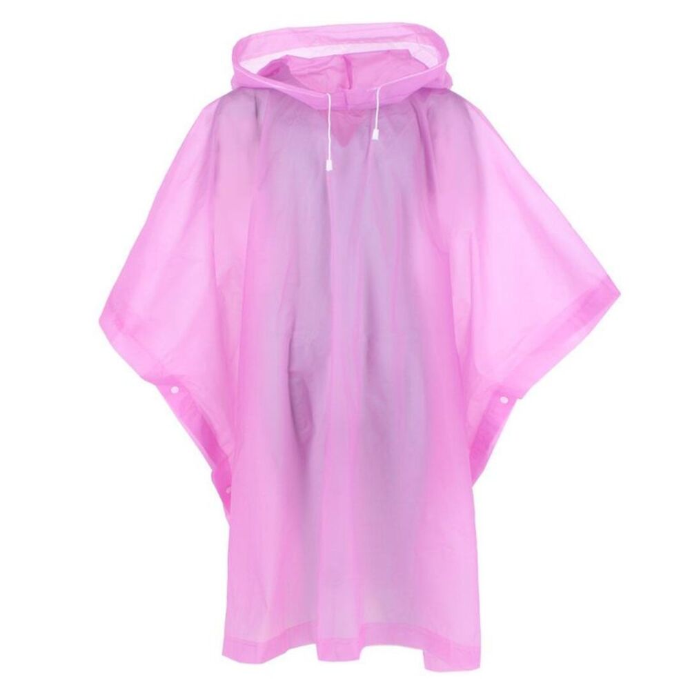 CTM Kids' One Size Fits Most Reusable Rain Poncho by Wootie